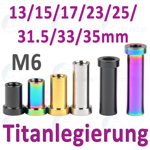 Titan hülsenmutter rennrad - titan, m6