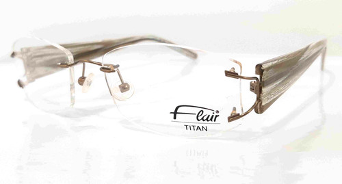 Flair brille randlos - randlos, eckig