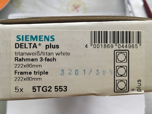 Siemens delta plus - , rahmen